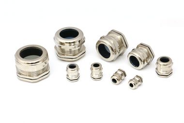 優質黃銅鍍鎳IP68索頭硅膠電纜金屬防水密封接頭連接器